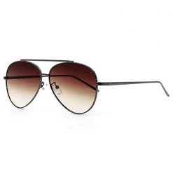 TopFoxx Accessories Besties Sunnies Sunglasses In Brown Fade