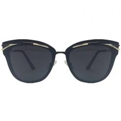 TopFoxx Wild Heart Candy Sunglasses In Black Gold