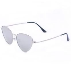TopFoxx Felina Sunglasses In Silver The Great Fantastic