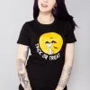 Unique Vintage The Raven X Peanuts Trick Or Treat T-Shirt
