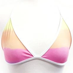 Swim Wildfox Sunset Contrast Reversible Bikini Top