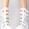 Y.R.U. Dune Rainbow Platform Boots In White Shoes 1 Y.R.U. Dune Rainbow Platform Boots In White Shoes