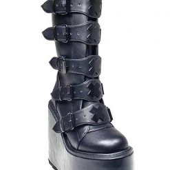 Y.R.U. Dune X Blackout Platform Boots Shoes