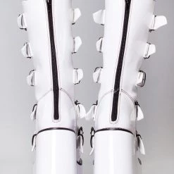 Y.R.U. Dune Yin Yang Platform Boots In White Tea Room Cinema 10 Y.R.U. Dune Yin Yang Platform Boots In White Tea Room Cinema