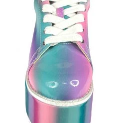 Y.R.U. Lala Platform Sneakers In Prizmatiq Pastel