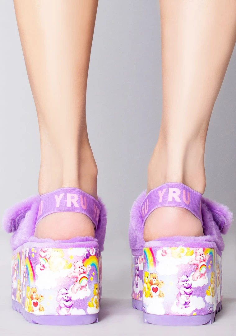 Y.R.U. Mad World Qozii Care Bear Platform Sandals 5 Y.R.U. Mad World Qozii Care Bear Platform Sandals