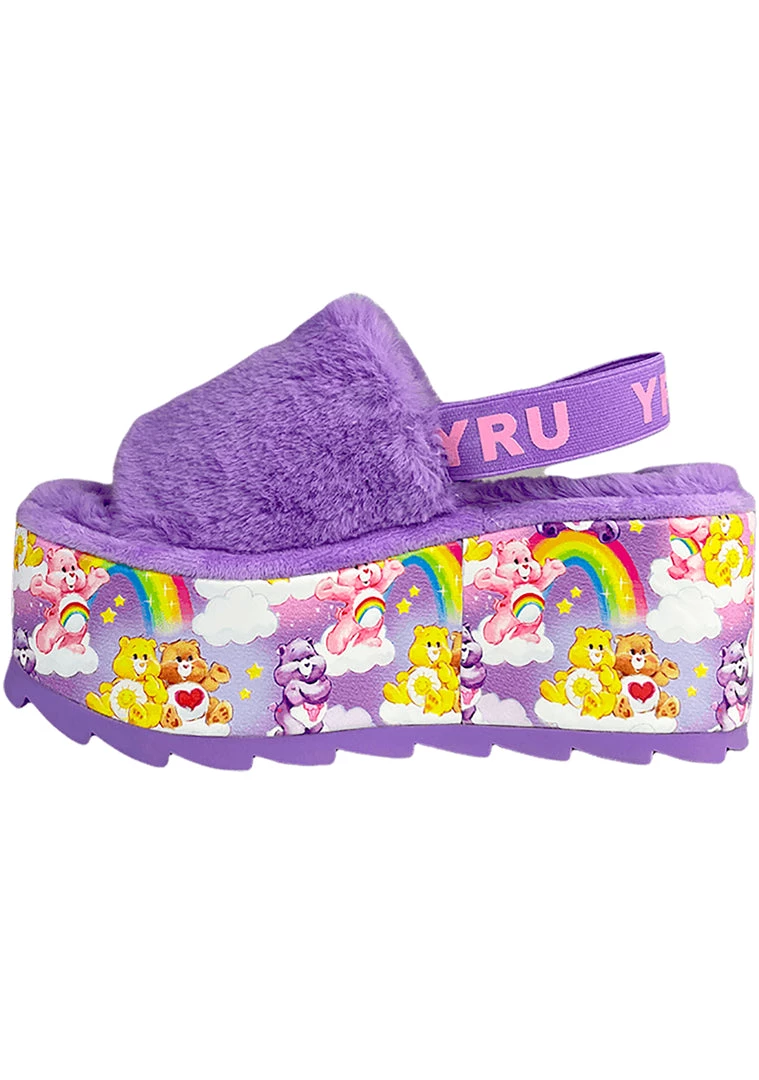 Y.R.U. Mad World Qozii Care Bear Platform Sandals 7 Y.R.U. Mad World Qozii Care Bear Platform Sandals