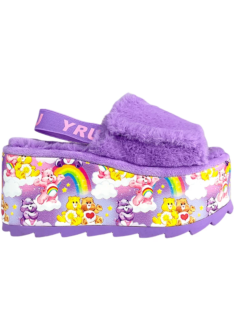Y.R.U. Mad World Qozii Care Bear Platform Sandals 6 Y.R.U. Mad World Qozii Care Bear Platform Sandals