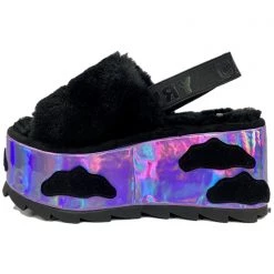 Y.R.U. Shoes Qozii Night Sky Platform Slides