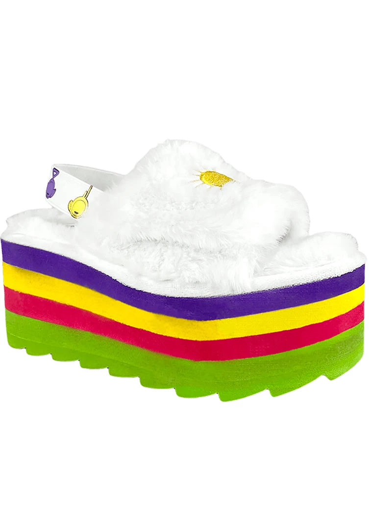 Y.R.U. Qozii Teletubbies Platform Sandals 6 Y.R.U. Qozii Teletubbies Platform Sandals