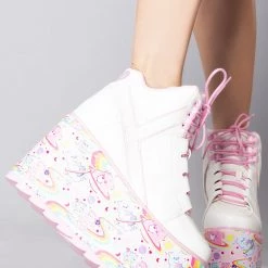 Y.R.U. Qozmo Care Bears Platform Sneakers