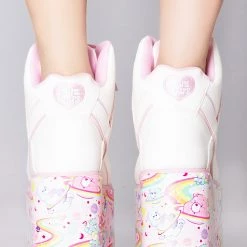 Y.R.U. Qozmo Care Bears Platform Sneakers