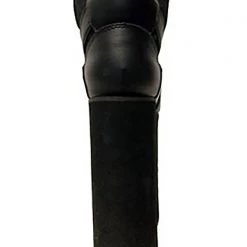 Y.R.U. Qozmo Sky Hi Platform Sneakers In Black Shoes