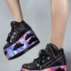 Y.R.U. Qozmo Night Sky Sky Platform Sneakers