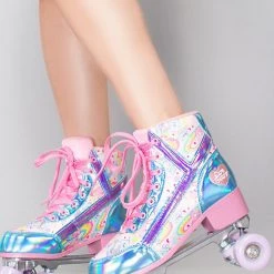 Y.R.U. X Care Bear Qozmiq SK8 Roller Skates Mad World