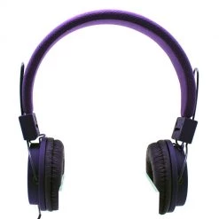 LAXMAX Mesh Stereo Headphones In Purple Accessories