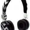 LAXMAX Accessories Zig Zag Woven Stereo Headphones