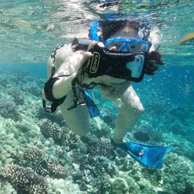 DiCAPac 5.1" Universal Waterproof Smartphone Case In Green 7 DiCAPac 5.1" Universal Waterproof Smartphone Case In Green