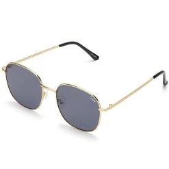 Quay Australia Jezabell Sunglasses In Gold/Smoke