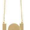 Timi LOL Nameplate Necklace In Gold Accessories 1 Timi LOL Nameplate Necklace In Gold Accessories
